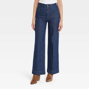 Universal Thread‎ Dark Wash Trouser Jeans Size 8